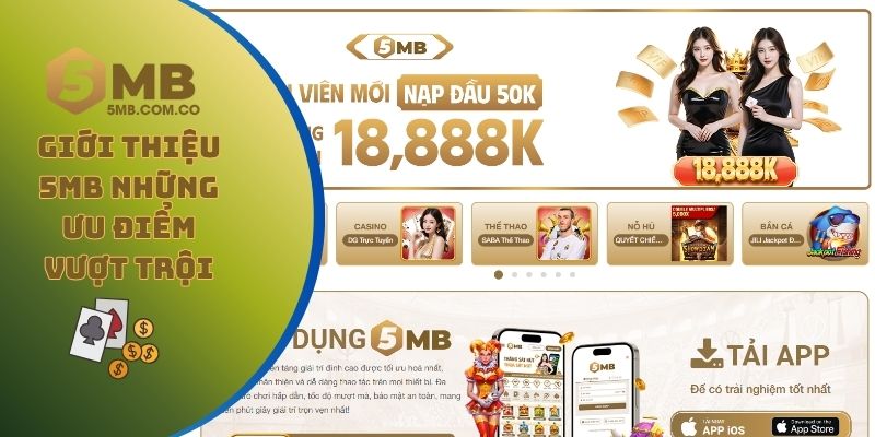 Giới thiệu 5MB - Những ưu điểm vượt trội
