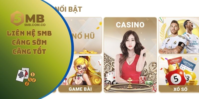 Một vài lý do vì sao người chơi cần liên hệ 5MB càng sớm càng tốt