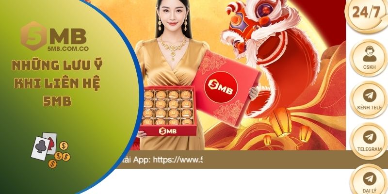 Những lưu ý khi liên hệ 5MB mà mọi người nên nắm rõ